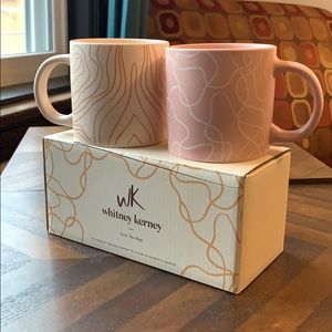 NIB Whitney Kerney mug set